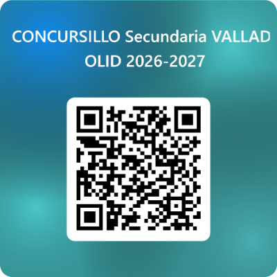 Código QR para CONCURSILLO Secundaria VALLADOLID 2026-2027