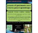 Cartel-Jornada Patrimonio como entorno para el aprendizaje