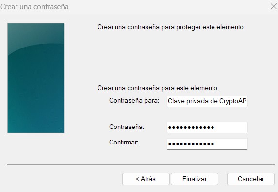 Importar certificado