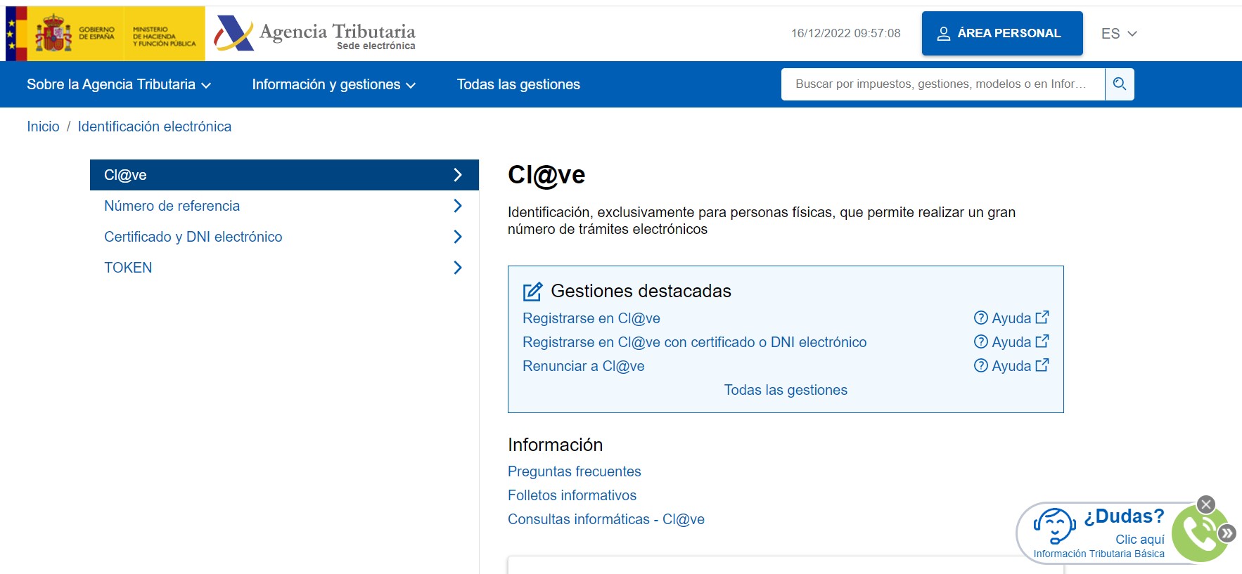 Registro Cl@ve