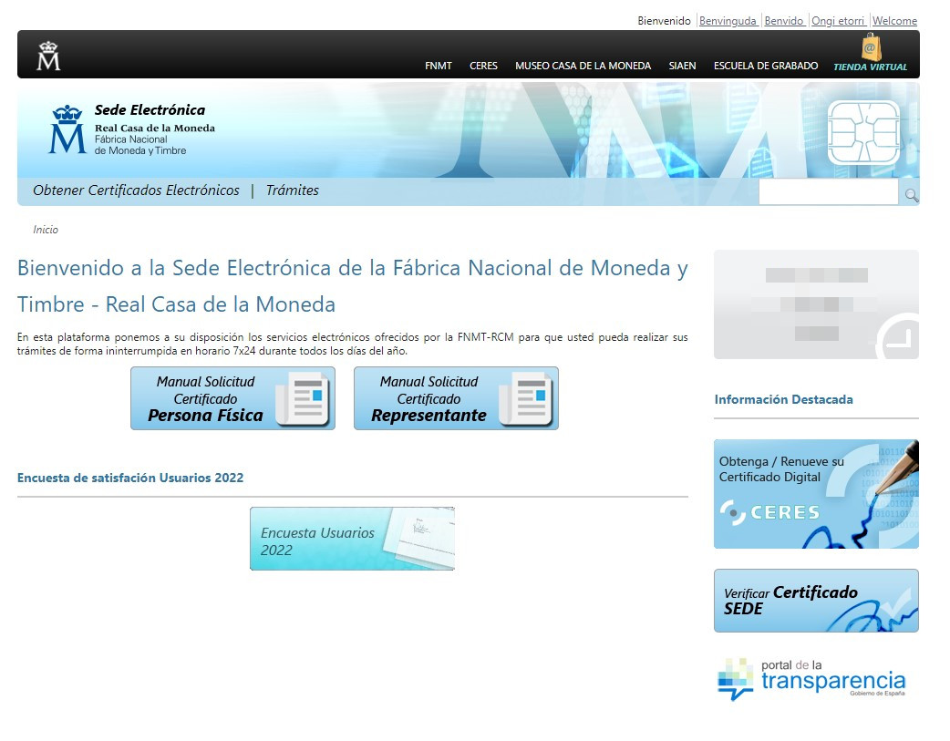 Sede electrónica