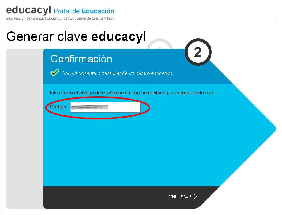 Código de verificación Código de verificación