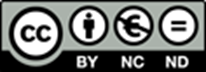 Icono CC BY NC ND