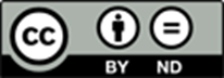 Icono CC BY ND