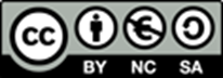 Icono CC BY NC SA