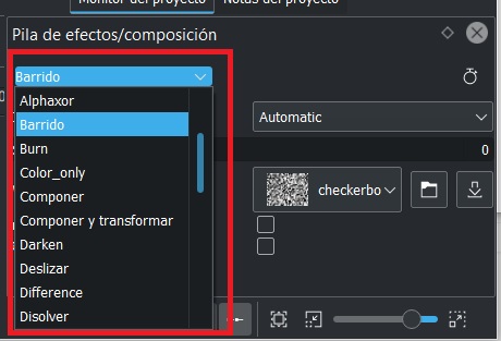 tipo de transición