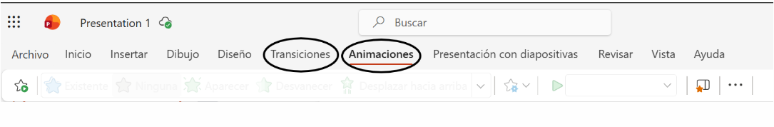 animaciones y transiciones