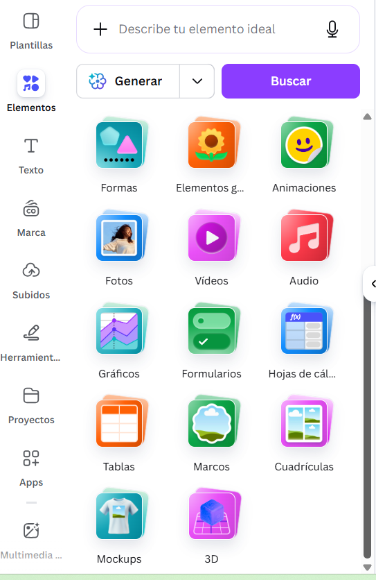 imágenes y multimedia Canva imágenes y multimedia Canva