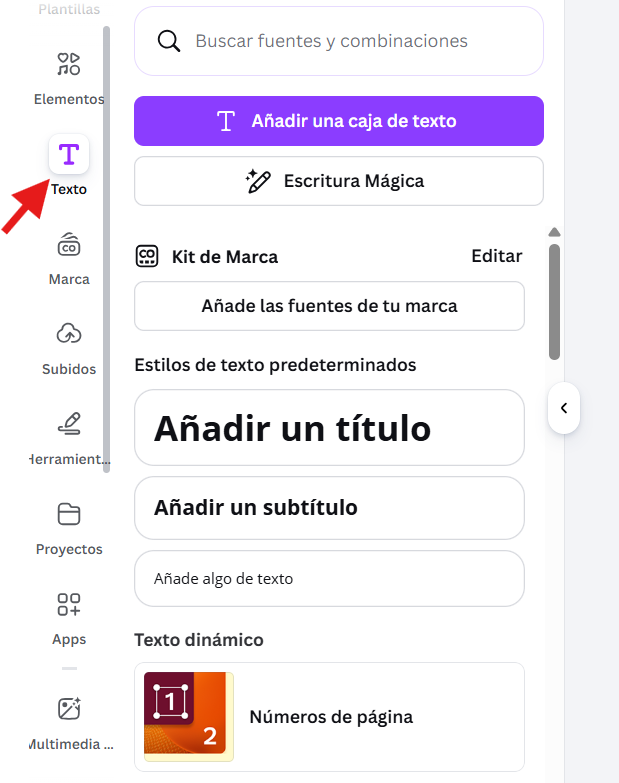 Texto Canva Texto Canva