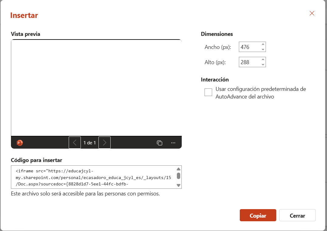 Insertar en blog el power point Insertar en blog el power point