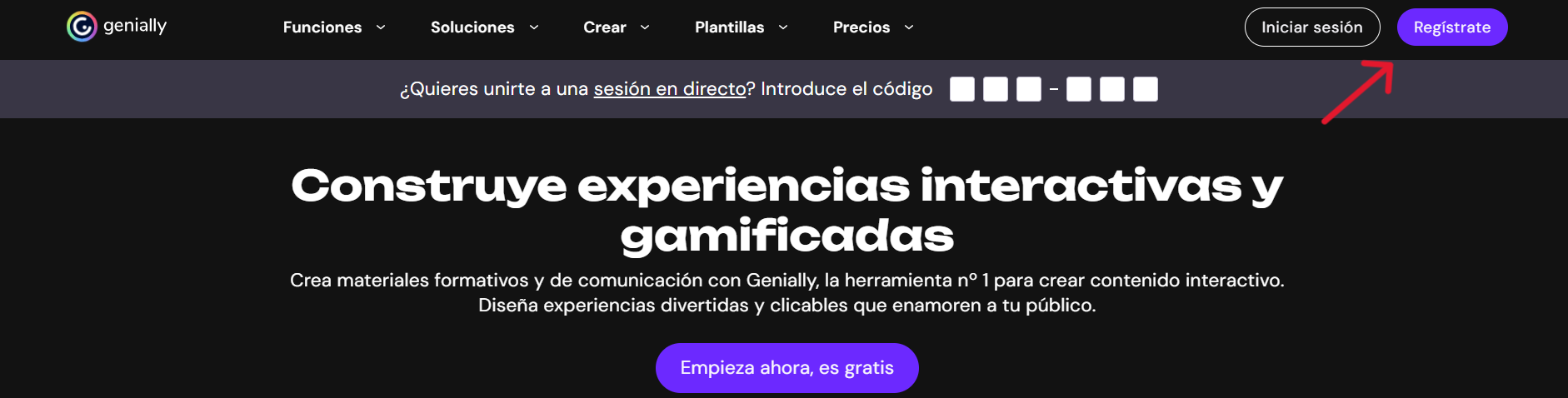 Registro Genially