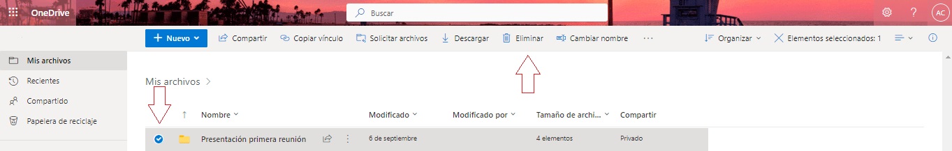Eliminar