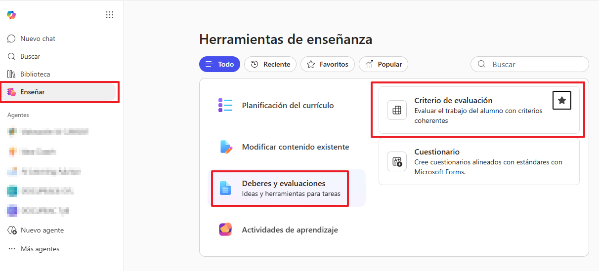 Criterio de evaluación Criterio de evaluación