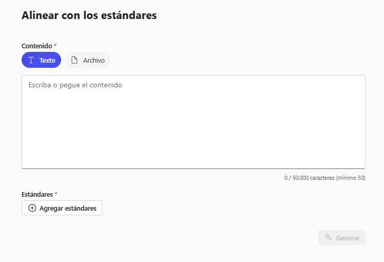 Alinear1 Pantallazo para meter el contenido en Alinear con los estandares