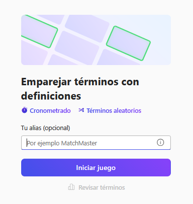 Pantallazo del resultado final de Coincidencia