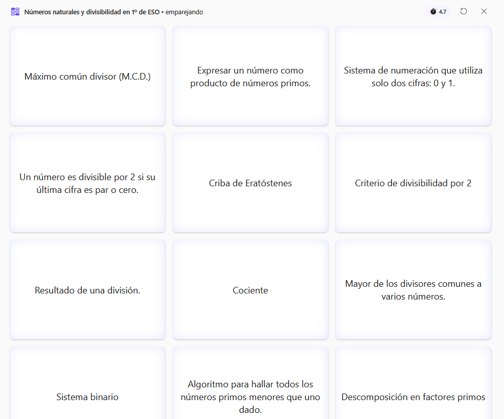 Pantallazo 2 del resultado final de Coincidencia