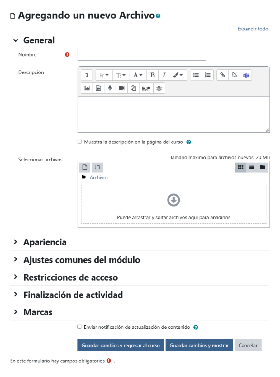 Recurso: Archivo