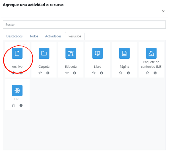 Recurso: Archivo