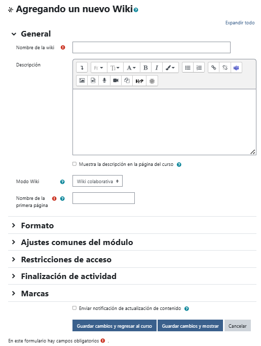 Actividad: Wiki