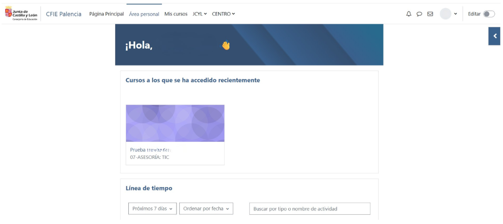Menú de navegación