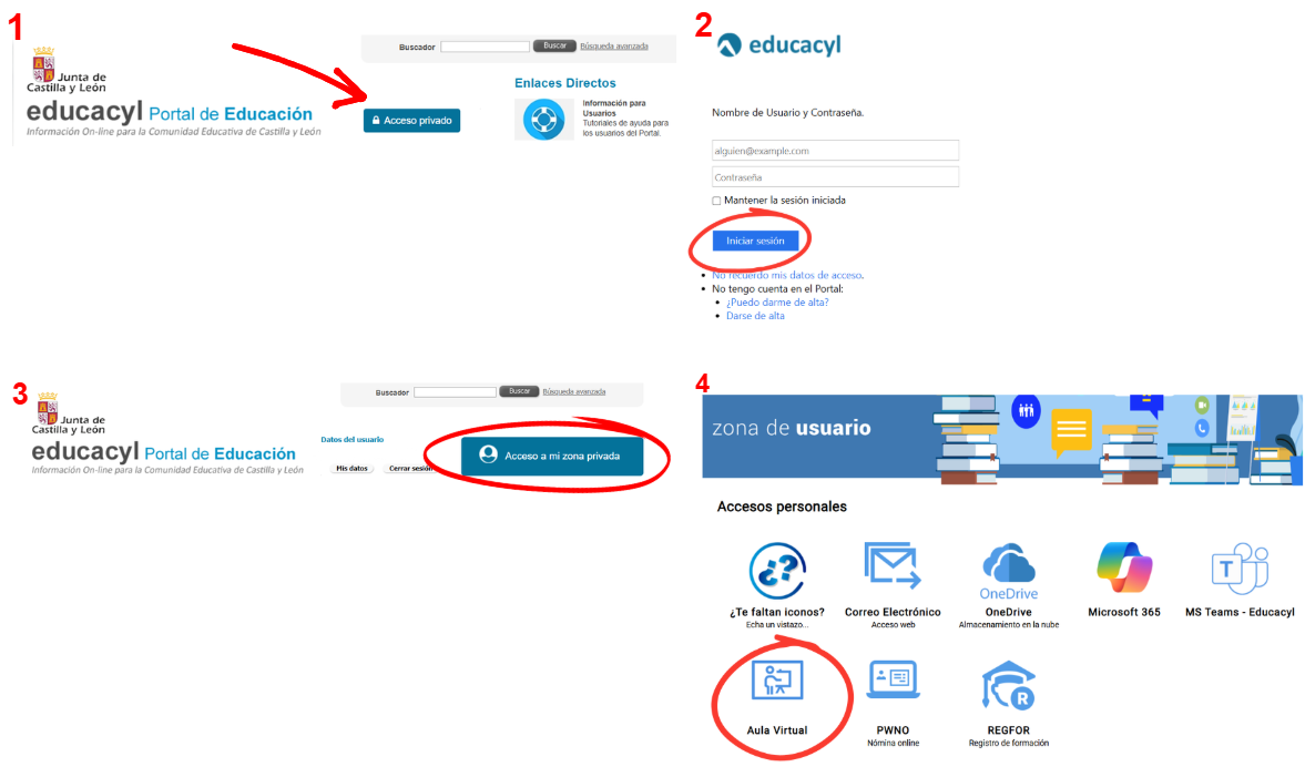 Acceso al portal