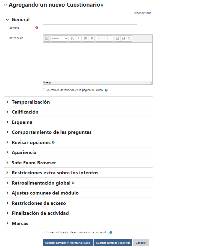 Agregar nueva consulta