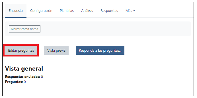 Editar preguntas