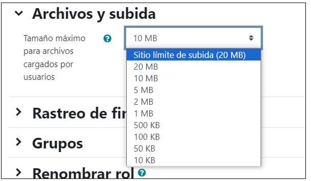Archivos y subida