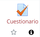Cuestionarios 01: icono del recurso. Cuestionarios 01: icono del recurso.