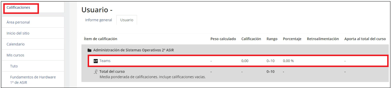 H5P 09: consulta de calificaciones alumno H5P 09: consulta de calificaciones alumno
