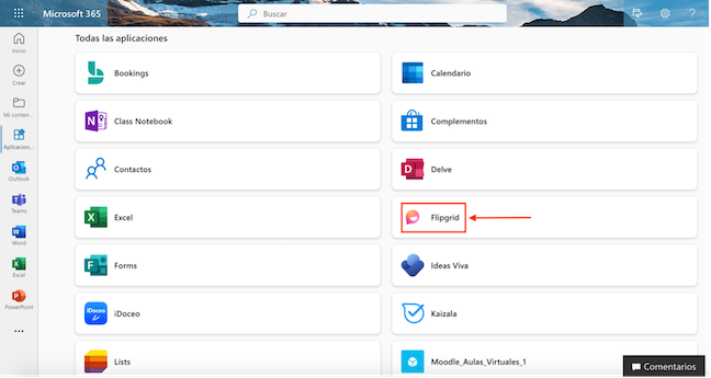 Acceso a FlipGrid 3 Acceso a FlipGrid