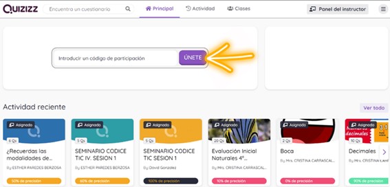 Juego quizizz 3