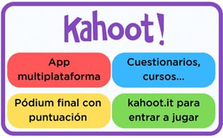 Claves de kahoot. servicios que permite, utilidades, permisos...