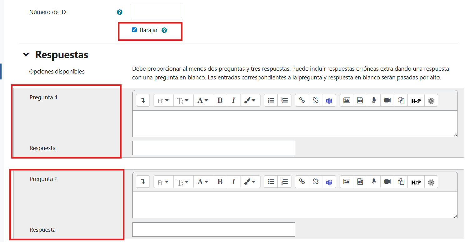 Configuración del banco de preguntas-12