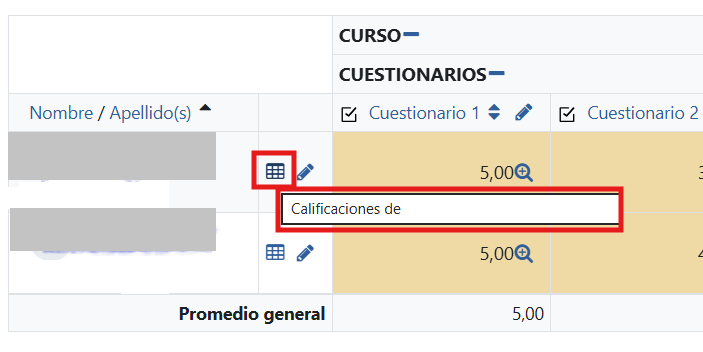  Libro de calificaciones 12