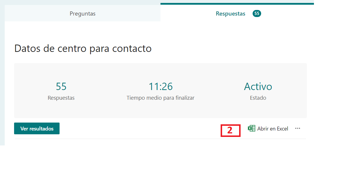 Exportar resultados 