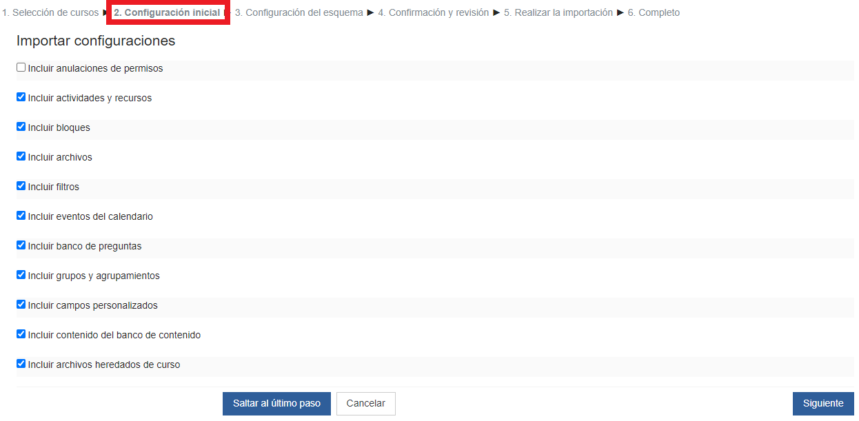 Importar