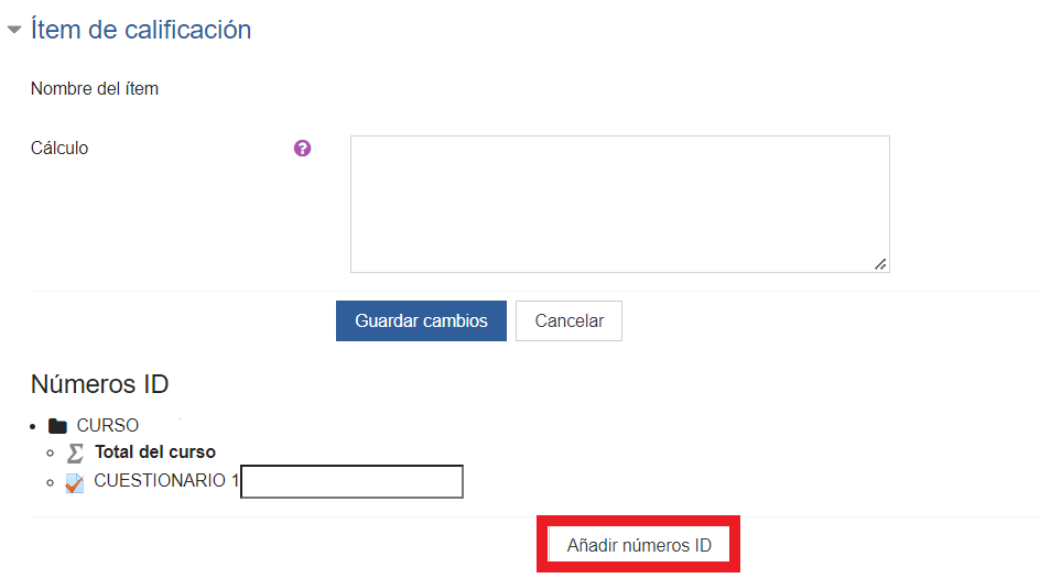 Métodos calificación