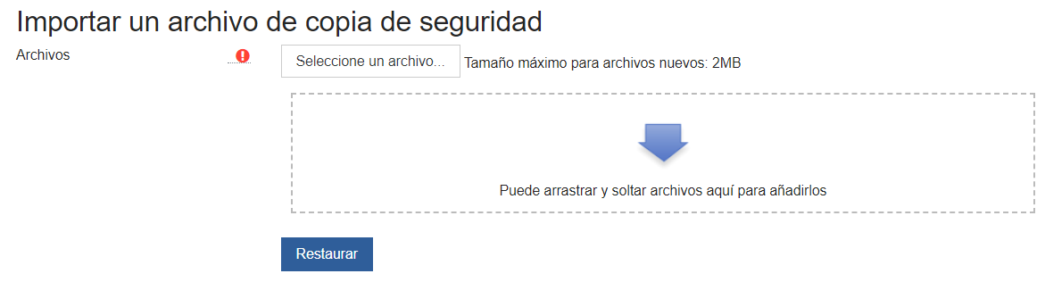 Restaurar