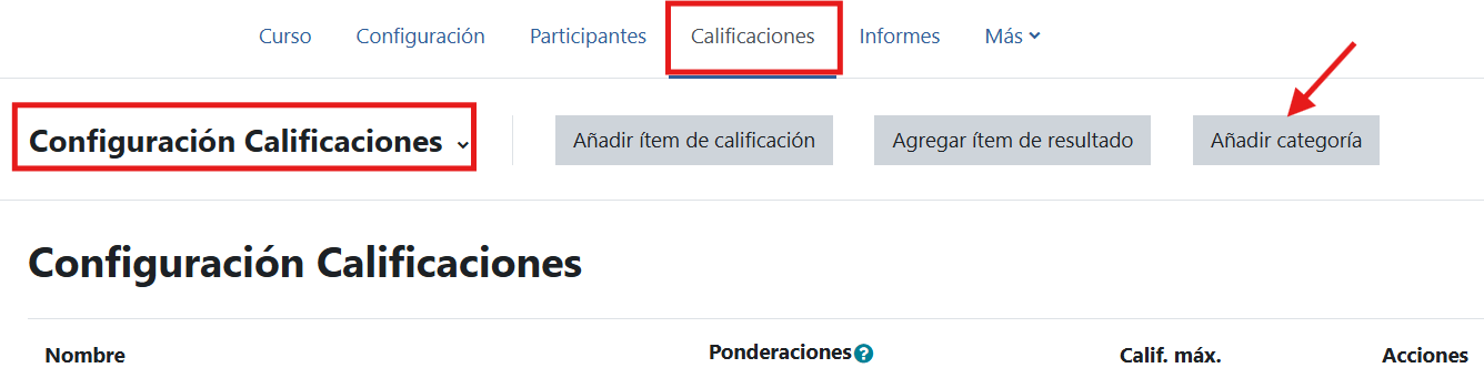 Métodos calificación