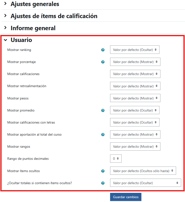 Informes o reportes 