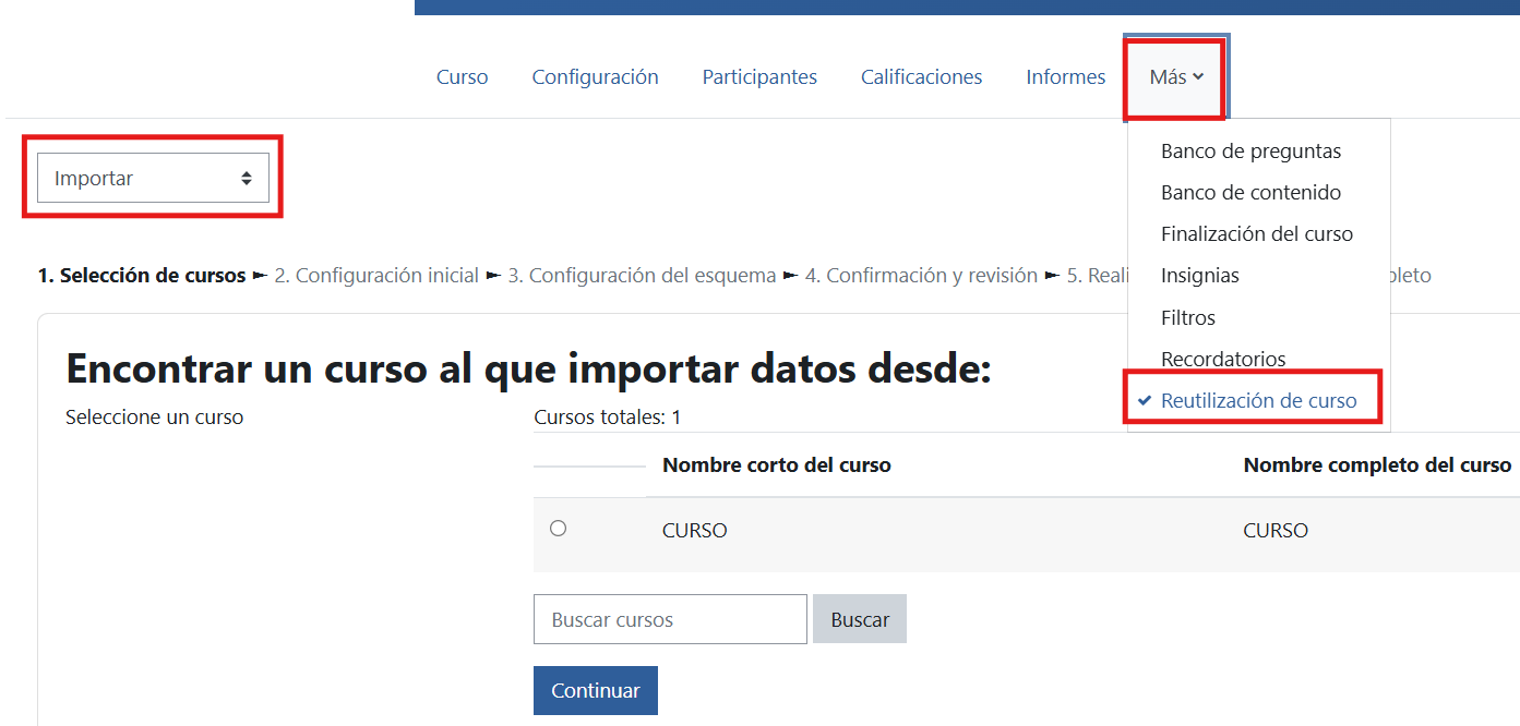 Importar