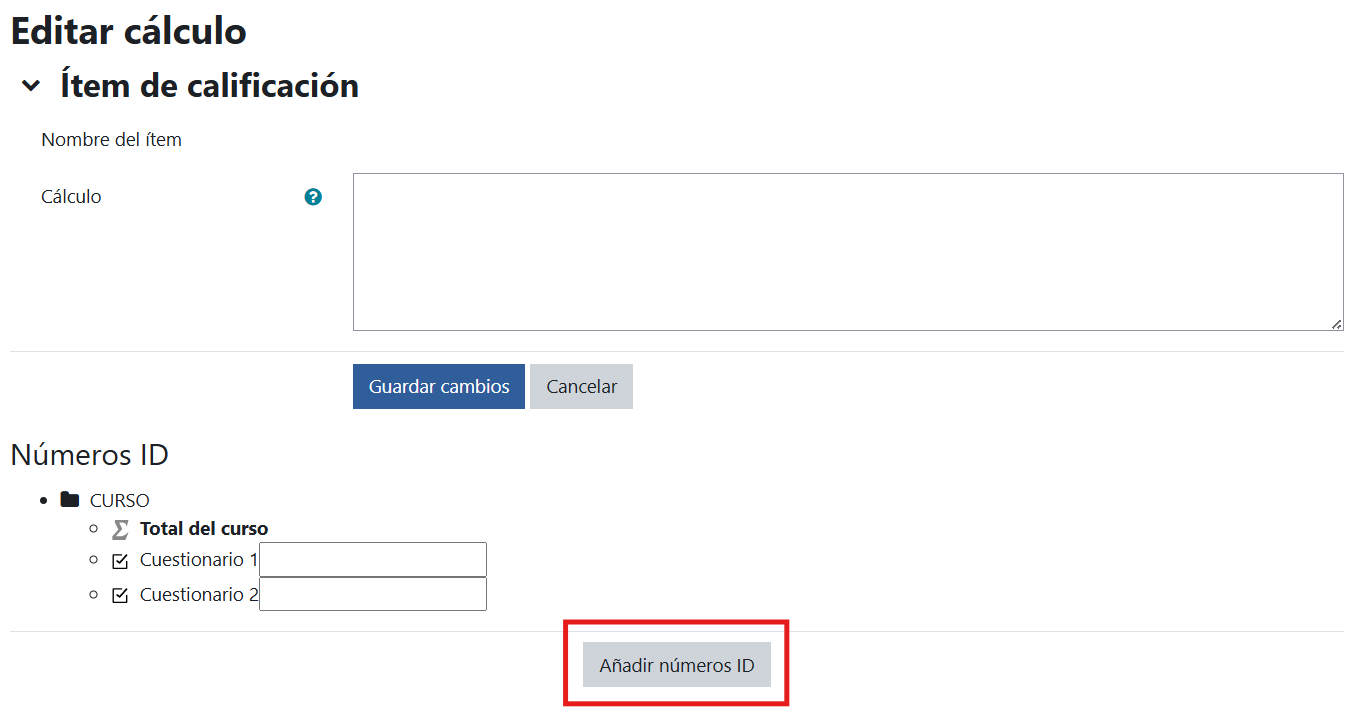 Métodos calificación