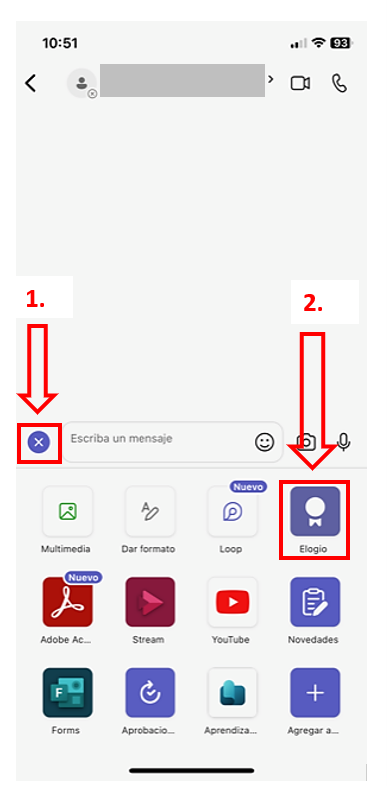 Captura_Elogios_chat dispositivo móvil
