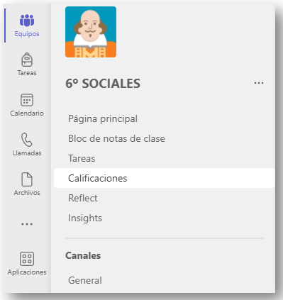 Compartir rúbrica de calificación con el alumnado 