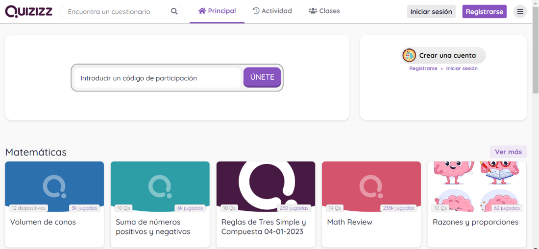 Juego Quizizz B2