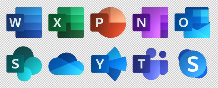 Iconos Microsoft 365