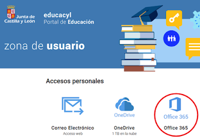 4. Descargar e instalar el paquete Office 365. | EDUCACYL: ÁREA PERSONAL