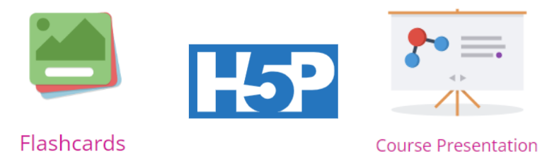 H5P Flashcards y presentación