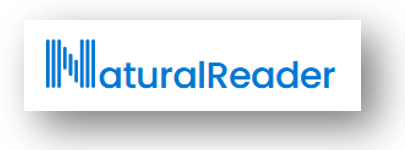 Captura del logo de Natural Reader